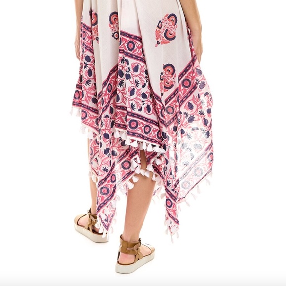 Roller Rabbit Floral Scarf Dress OS New with Tags - Picture 4 of 4